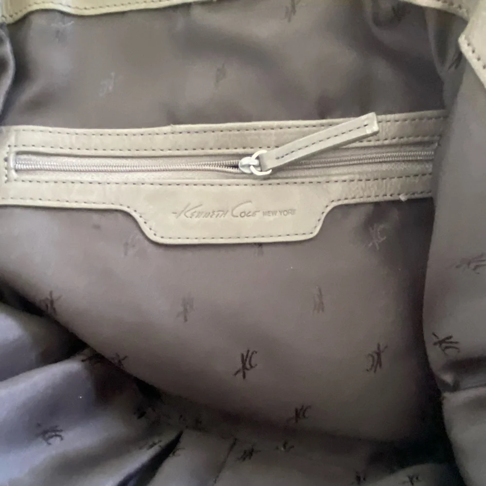 Kenneth Cole Black Tote with Metallic Details - Picture 6 of 9